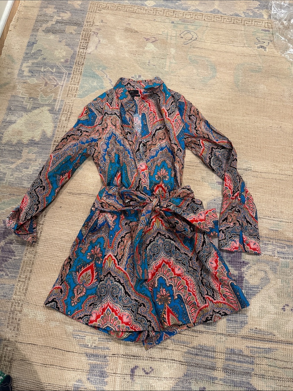 J. Crew Paisley Short and Top Set